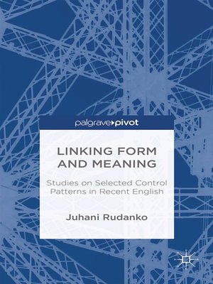 cover image of Linking Form and Meaning